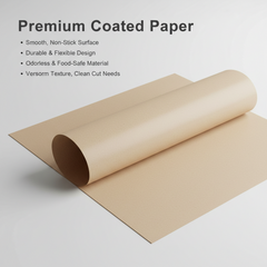 Jumbo Roll Natural Kraft PE Coated Paper | 381mm Width | 1000m Length