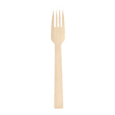 Disposable Bamboo Fork Biodegradable Bamboo Fork-10pack*100pcs/carton
