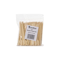 3.9″ Natural Flat Bamboo Kebab Bamboo Skewer Bamboo Gun Skewers Wholesale-50pack*100pcs/carton