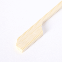 3.9″ Natural Flat Bamboo Kebab Bamboo Skewer Bamboo Gun Skewers Wholesale-50pack*100pcs/carton