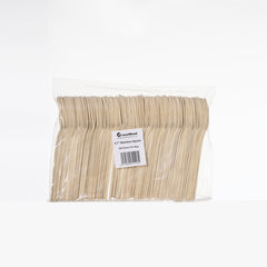 Disposable Bamboo Spoon Eco-friendly Bamboo Spoon Compostable Biodegradable Bamboo Spoon Wholesale-10pack*100pcs/carton
