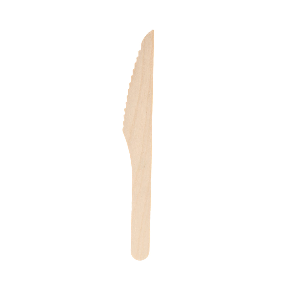 Disposable Wooden Knife Natural Biodegradable Wooden Knife Eco-friendly Compostable Knives-10pack*100pcs/carton