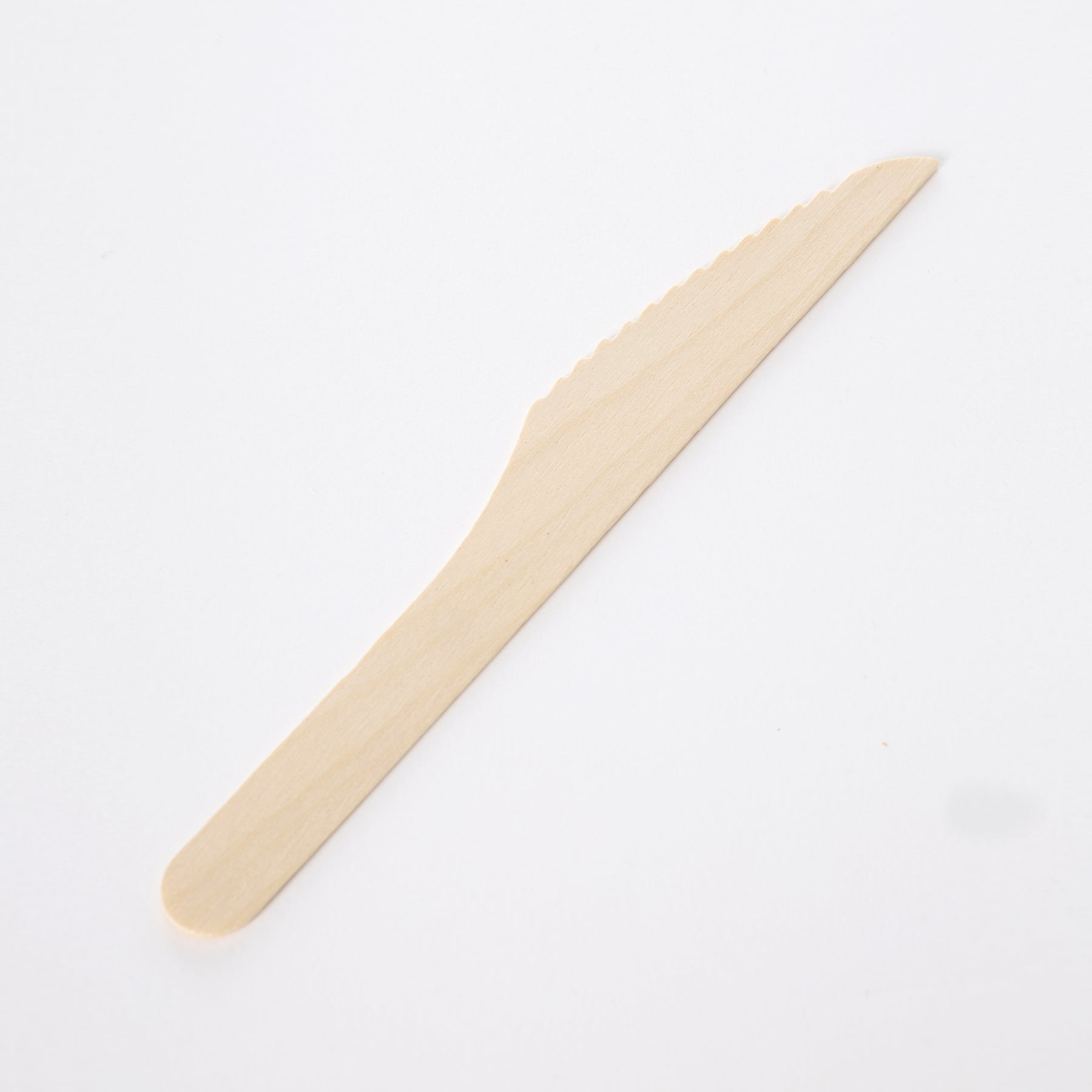 Disposable Wooden Knife Natural Biodegradable Wooden Knife Eco-friendly Compostable Knives-10pack*100pcs/carton