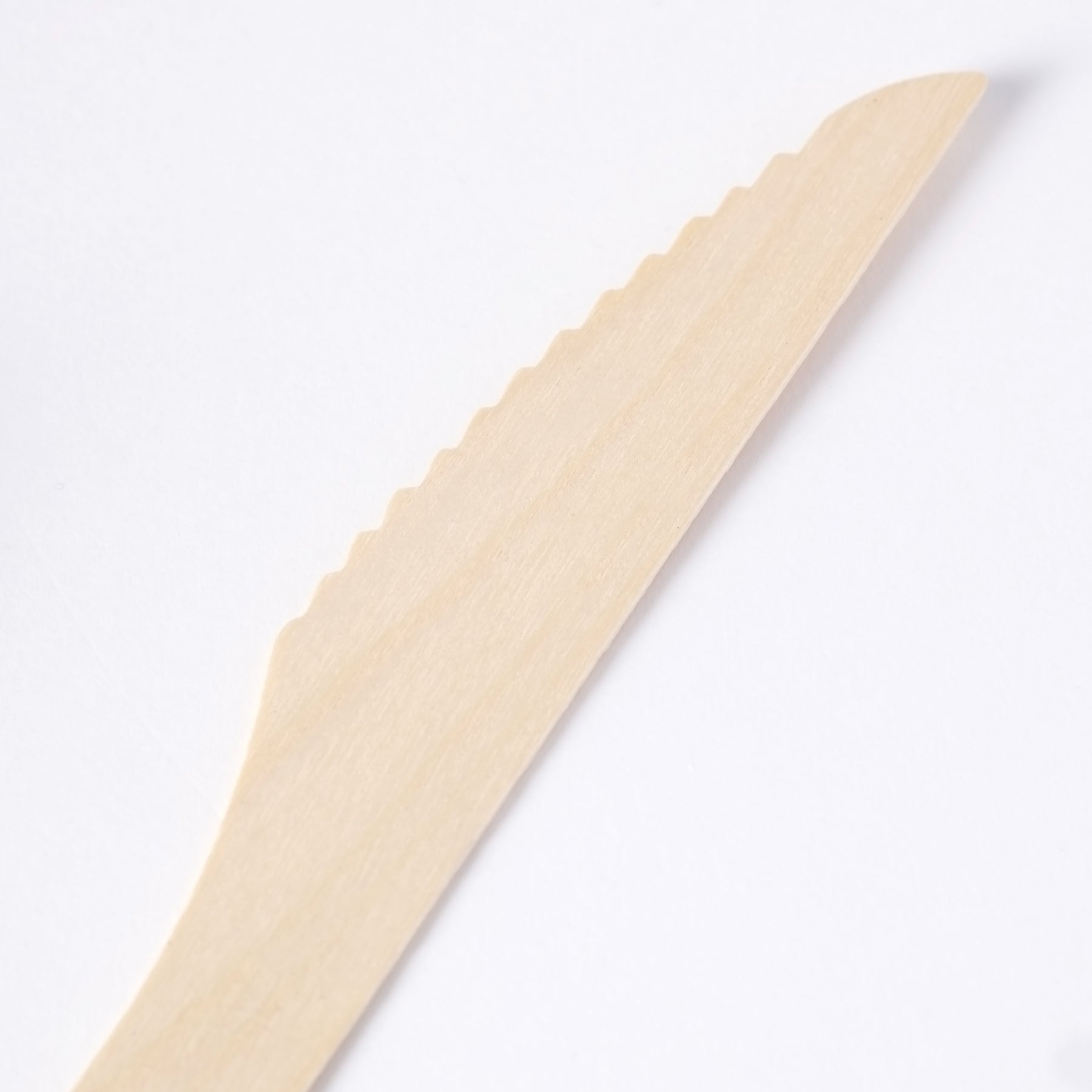 Disposable Wooden Knife Natural Biodegradable Wooden Knife Eco-friendly Compostable Knives-10pack*100pcs/carton