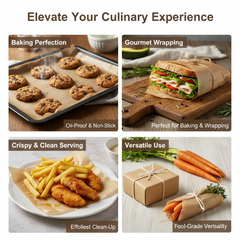 Jumbo Roll Natural Kraft PE Coated Paper | 381mm Width | 1000m Length