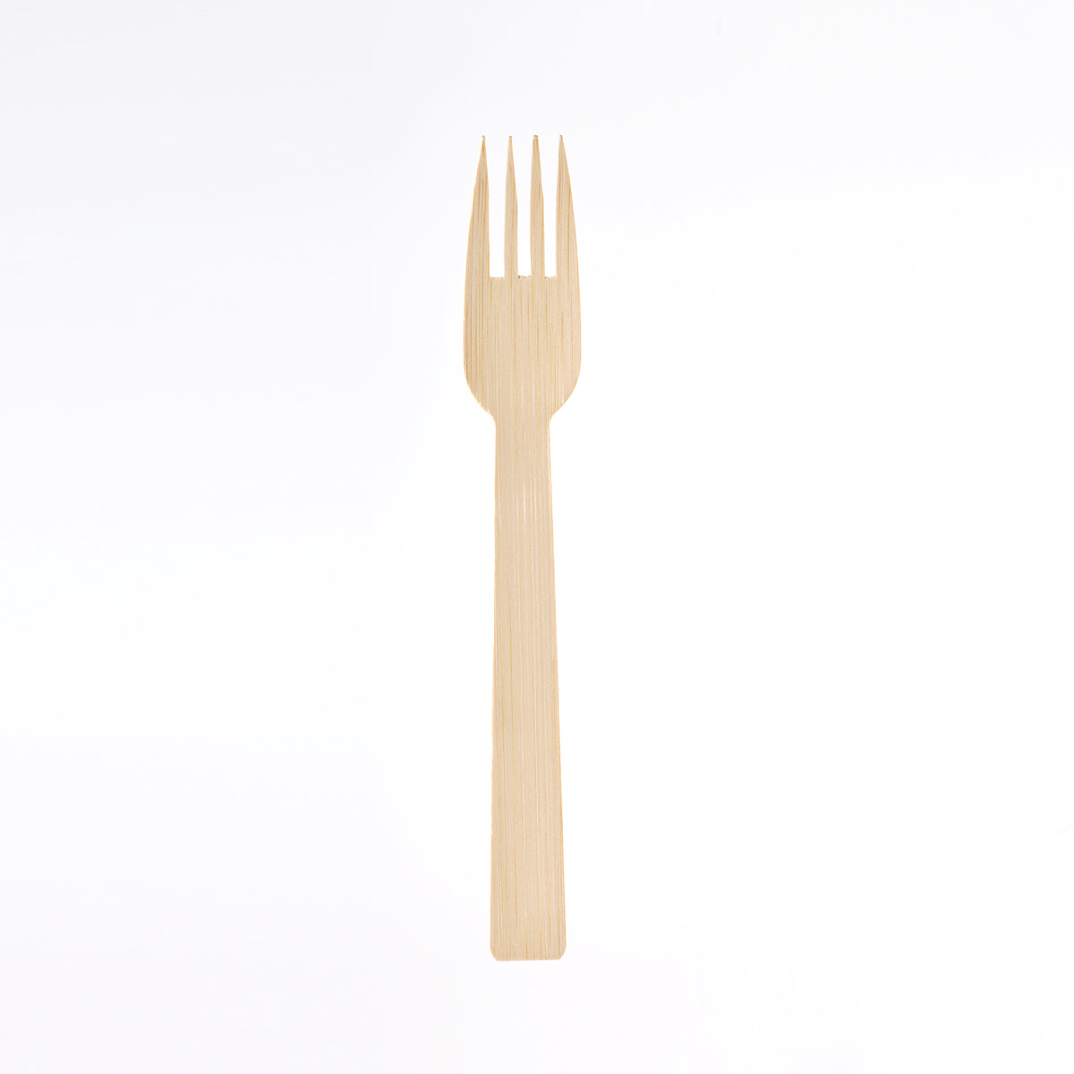 Disposable Bamboo Fork Biodegradable Bamboo Fork-10pack*100pcs/carton