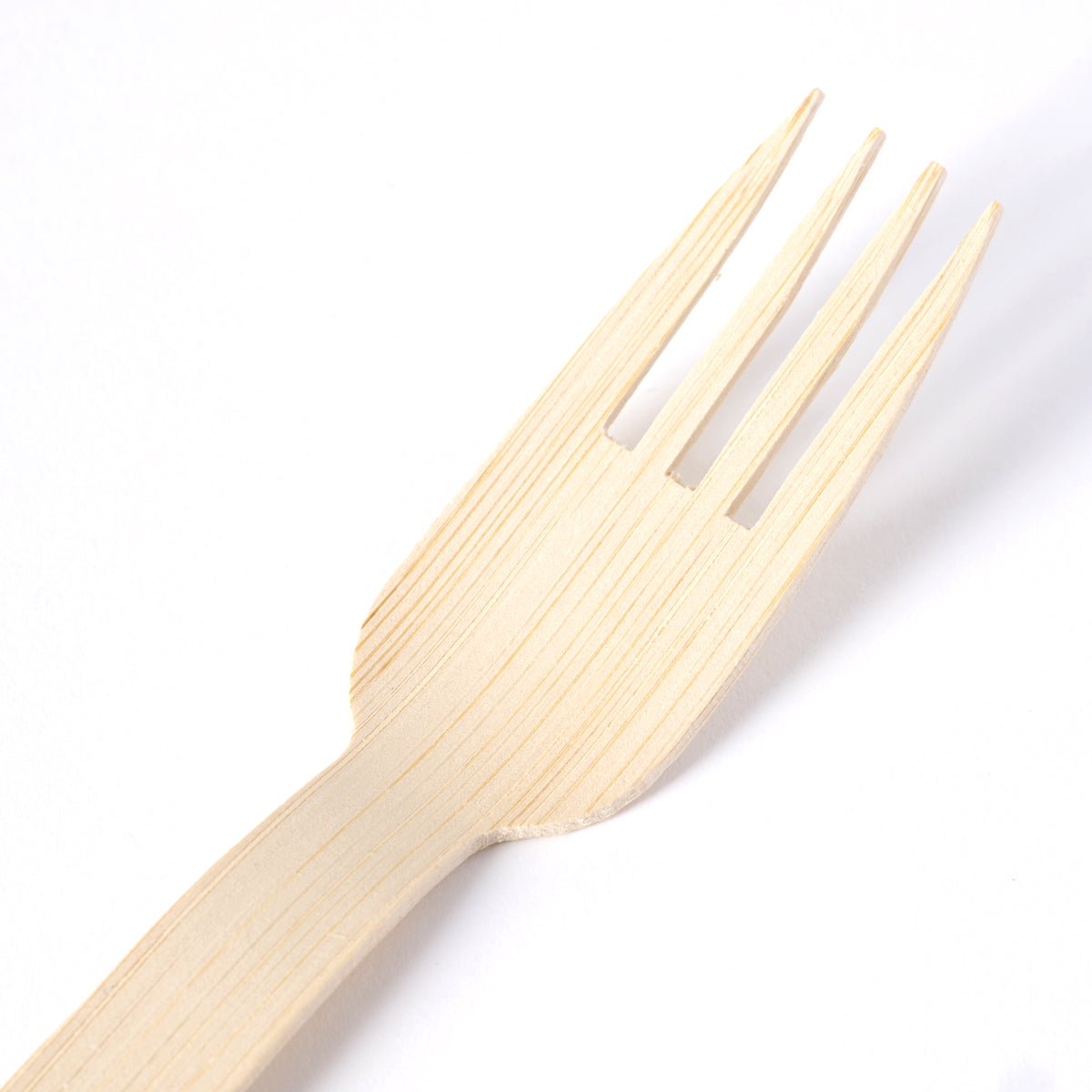 Disposable Bamboo Fork Biodegradable Bamboo Fork-10pack*100pcs/carton