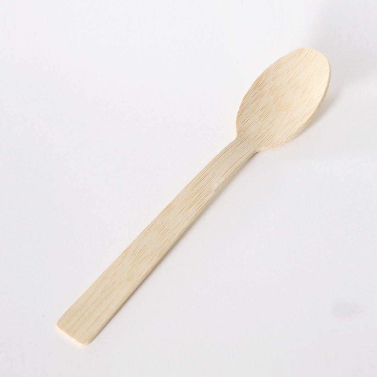 Disposable Bamboo Spoon Eco-friendly Bamboo Spoon Compostable Biodegradable Bamboo Spoon Wholesale-10pack*100pcs/carton