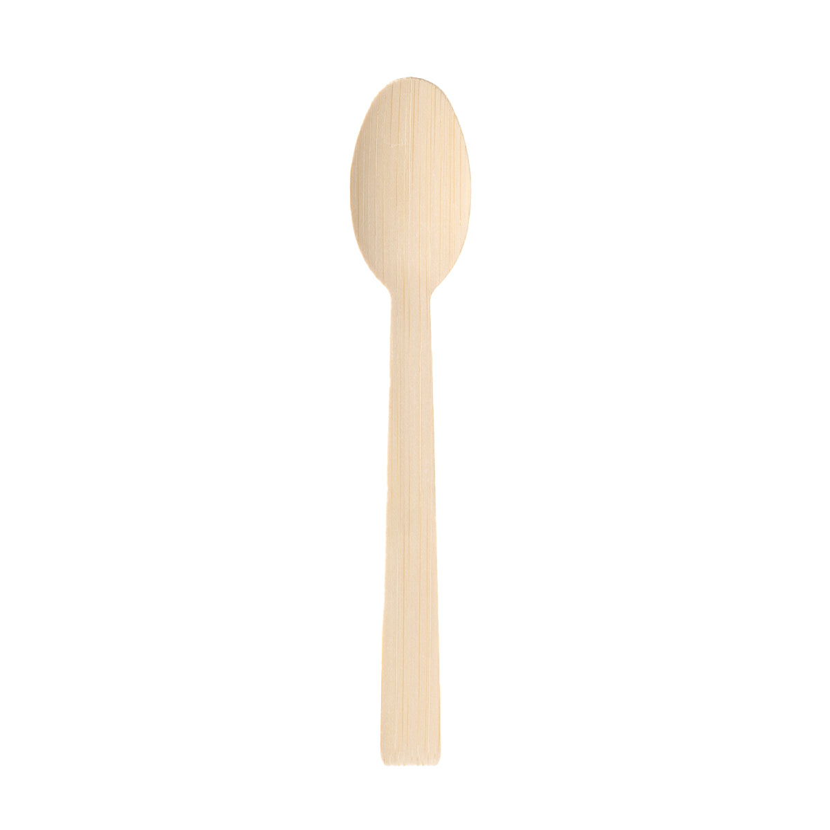 Disposable Bamboo Spoon Eco-friendly Bamboo Spoon Compostable Biodegradable Bamboo Spoon Wholesale-10pack*100pcs/carton