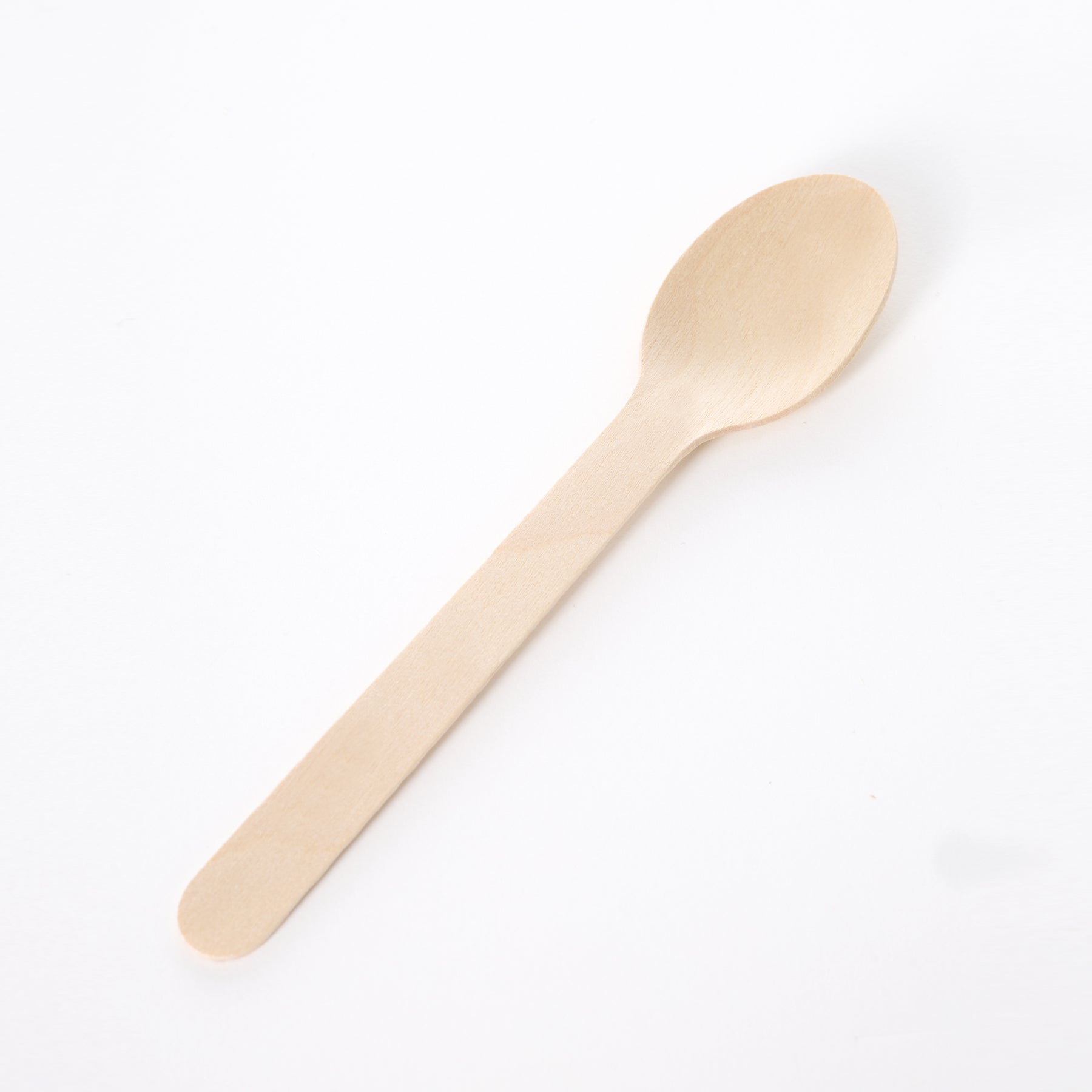 Birch Spoon Biodegradable Disposable Wooden Spoon Customized Eco-Friendly-10pack*100pcs/carton