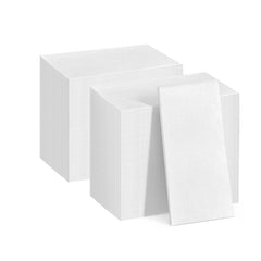 1/6 Fold white Disposable Linen Feel DinnerNapkin- 200/Pack